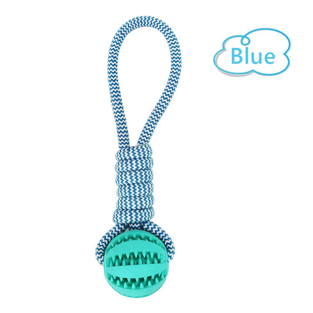 Braid Rope Ball Pet Dog Chew Pull Molar Toy Tooth Cleaning Training Play Tool синій
Braid Rope Ball Pet Dog Chew Pull Molar Toy Tooth Cleaning Training Play Tool синій