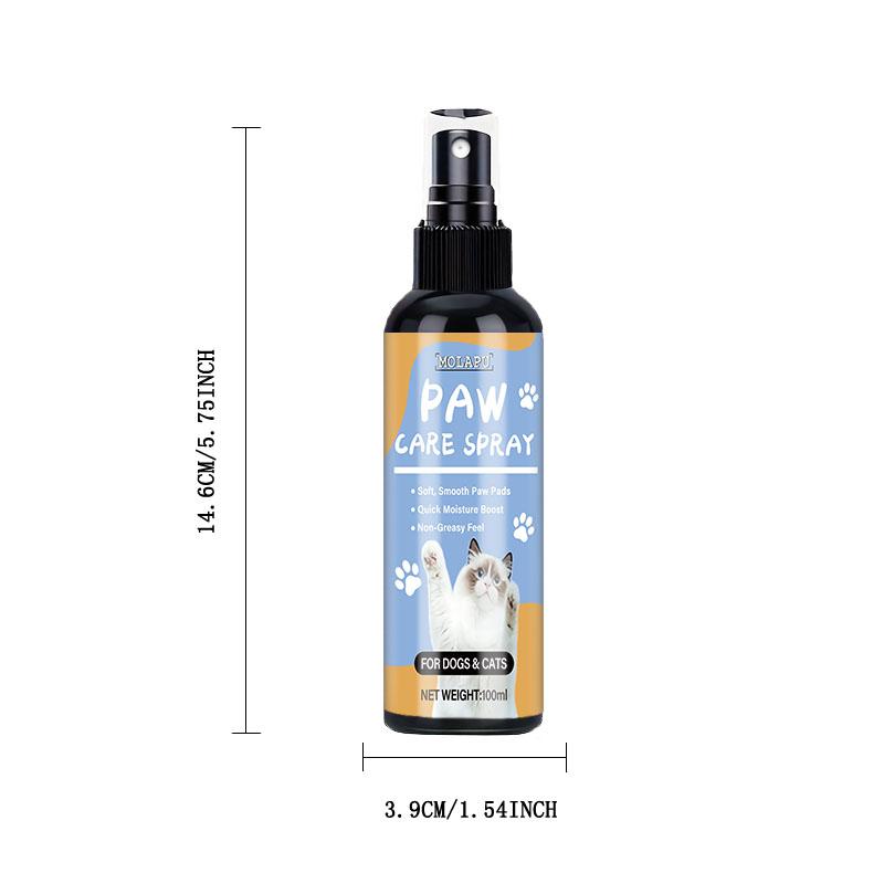 Pet Paw Spray, Formulated with Natural Plant Extracts, Is Specifically Designed for Dry, Rough, or Cracked Paw Pads, Helping to Improve the
Pet Paw Spray, Formulated with Natural Plant Extracts, Is Specifically Designed for Dry, Rough, or Cracked Paw Pads, Helping to Improve the