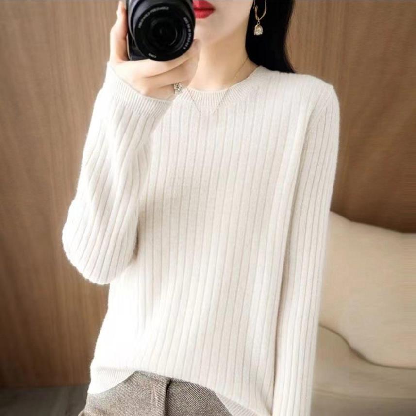 Women Sweaters Autumn Winter Long Sleeve Pullovers O-neck Stripe Warm Pullover Bottoming Shirts Loose Jumper XS
Women Sweaters Autumn Winter Long Sleeve Pullovers O-neck Stripe Warm Pullover Bottoming Shirts Loose Jumper XS