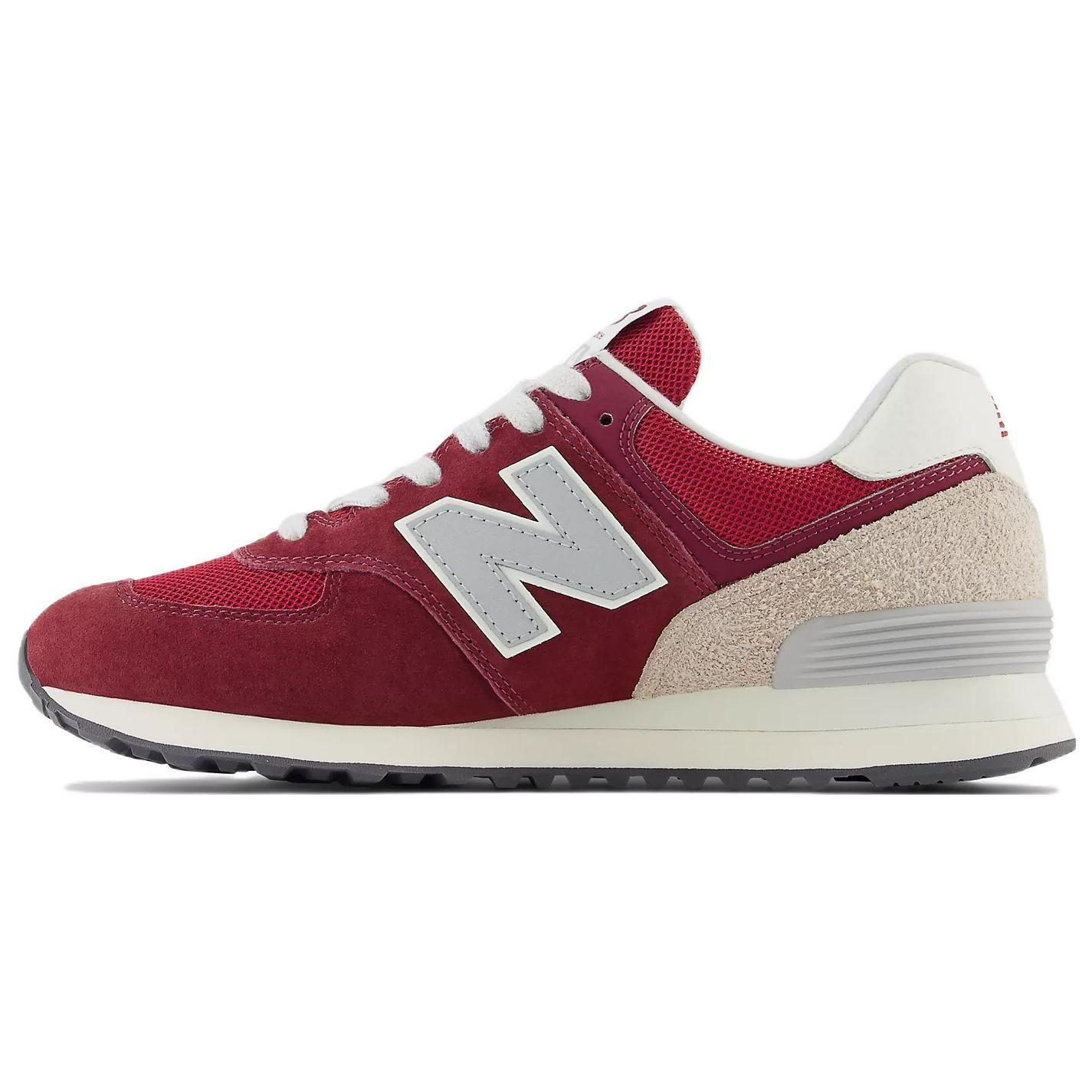 New Balance 574 Lifestyle Shoes Classic Crimson/Mindful Grey/Silver Metallic Unisex U574LR2 44
New Balance 574 Lifestyle Shoes Classic Crimson/Mindful Grey/Silver Metallic Unisex U574LR2 44