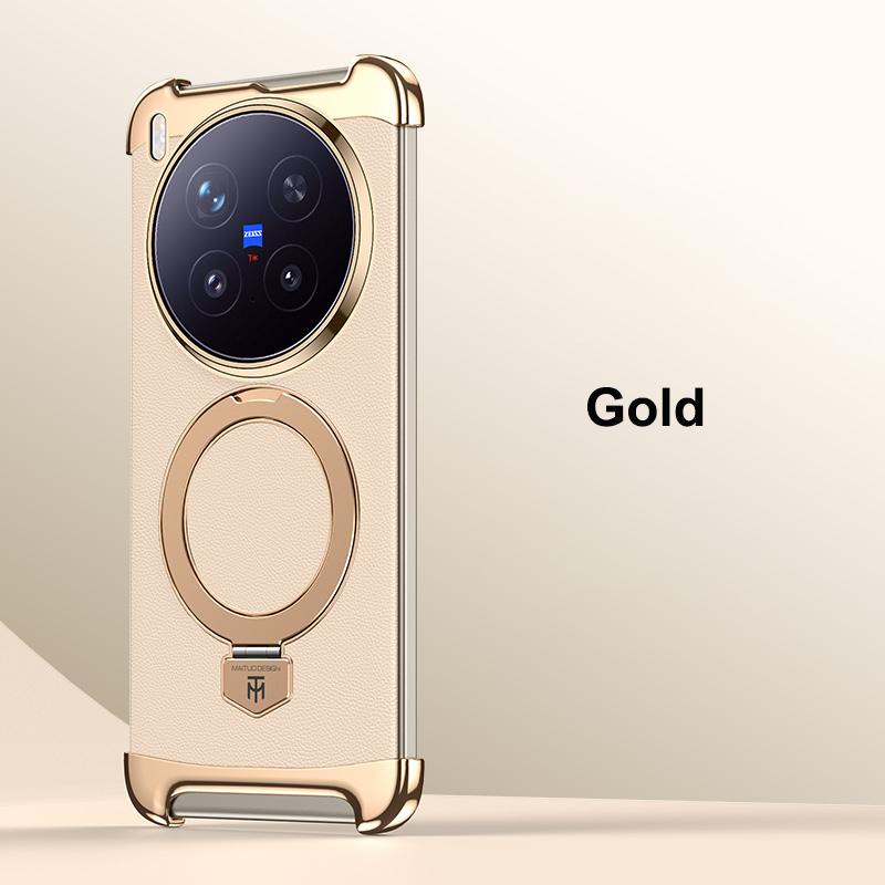 Для Vivo X300 и Vivo X300 Pro Чехол Magsafe Безрамочный Веганская Кожа Авиационный Алюминиевый Сплав Подставка Покрытие PC and Leather&vivo X300
Для Vivo X300 и Vivo X300 Pro Чехол Magsafe Безрамочный Веганская Кожа Авиационный Алюминиевый Сплав Подставка Покрытие PC and Leather&vivo X300