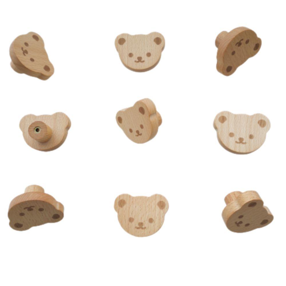 6 pcs Single Hole Drawer Handles Furniture Handle Wardrobe Knobs Cute Bear Handle Kitchen Cabinet коричневый
6 pcs Single Hole Drawer Handles Furniture Handle Wardrobe Knobs Cute Bear Handle Kitchen Cabinet коричневый