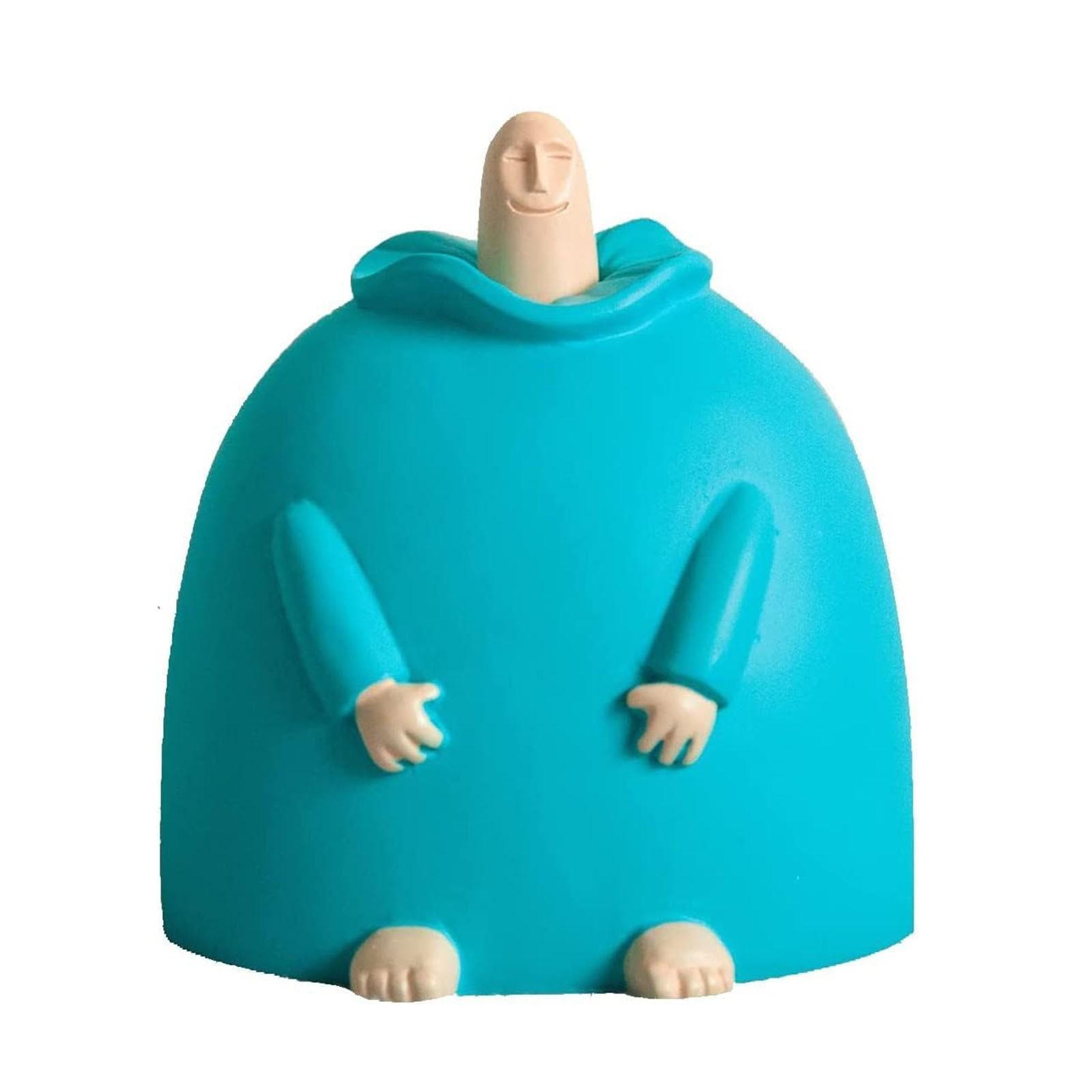 Маленький синий средний палец орнамент, статуэтка со средним пальцем в виде улыбки, настольное украшение
Маленький синий средний палец орнамент, статуэтка со средним пальцем в виде улыбки, настольное украшение