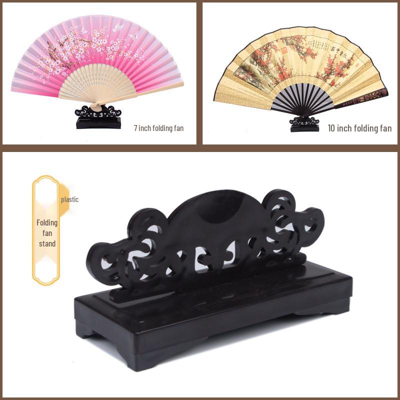 Solid Wood & Plastic Fan Holder - Men s/Women s Folding Fan Stand for Ancient Style Round Fans
Solid Wood & Plastic Fan Holder - Men s/Women s Folding Fan Stand for Ancient Style Round Fans