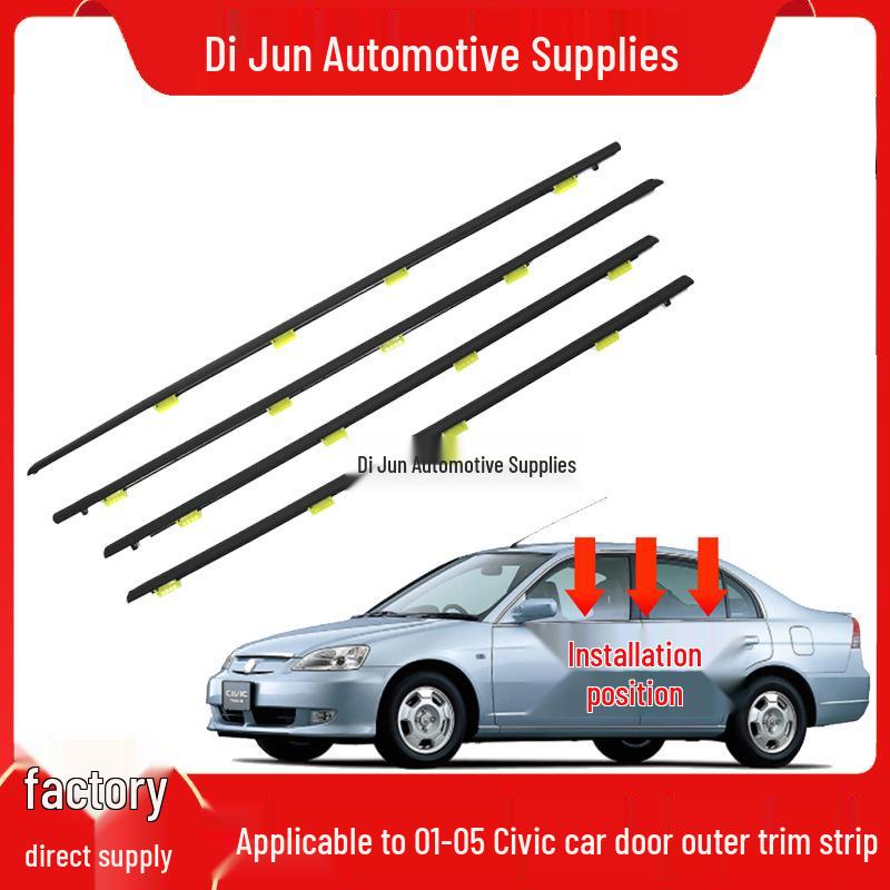 Honda Civic 7-го поколения (01-05) Черная уплотнительная резинка оконного молдинга Left Front Door (Bright Trim)
Honda Civic 7-го поколения (01-05) Черная уплотнительная резинка оконного молдинга Left Front Door (Bright Trim)