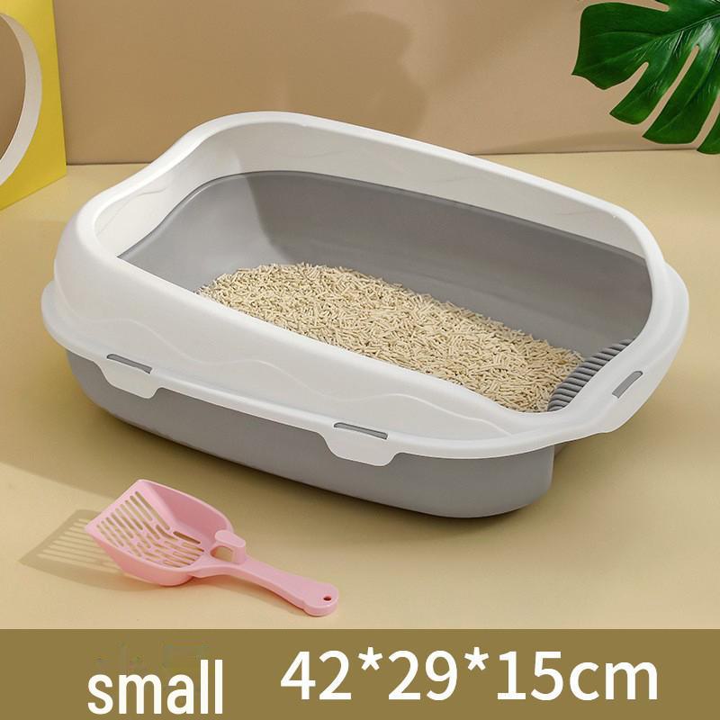 Надвеликий напівзакритий котячий лоток з конструкцією проти розносу Large
Надвеликий напівзакритий котячий лоток з конструкцією проти розносу Large