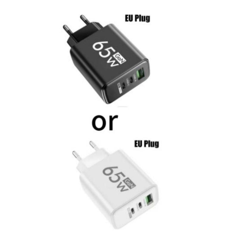 GAN Fast Charging 65W USB European plug qc3.0 EU KR PD Fast charging head is suitable for Xiaomi Huawei Samsung mobile phone cha EU білий
GAN Fast Charging 65W USB European plug qc3.0 EU KR PD Fast charging head is suitable for Xiaomi Huawei Samsung mobile phone cha EU білий