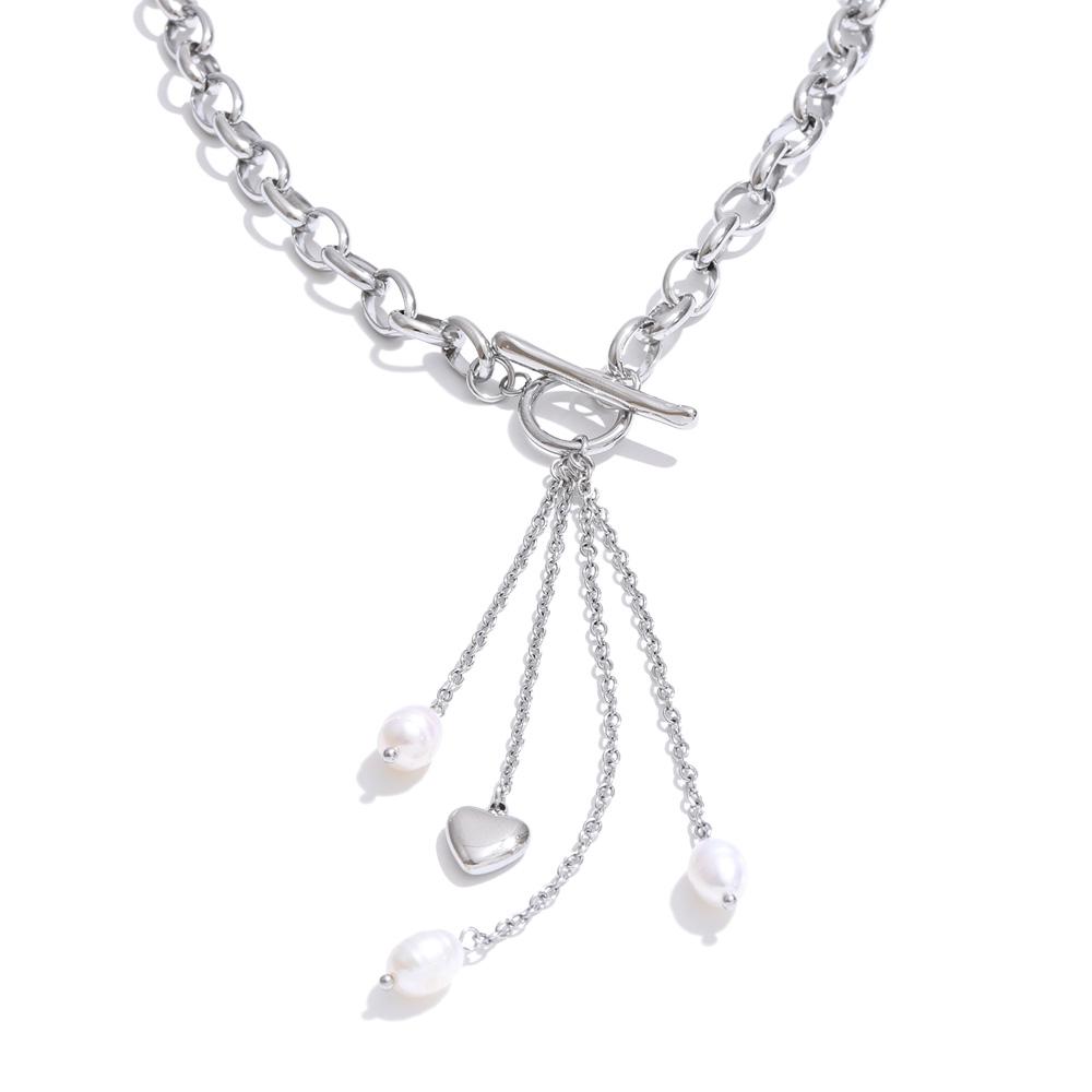 Yhpup 2026 Stainless Steel Natural Pearl Heart Tassel Chain Drop Necklace for Women Stylish Design Charm Jewelry Gift
Yhpup 2026 Stainless Steel Natural Pearl Heart Tassel Chain Drop Necklace for Women Stylish Design Charm Jewelry Gift