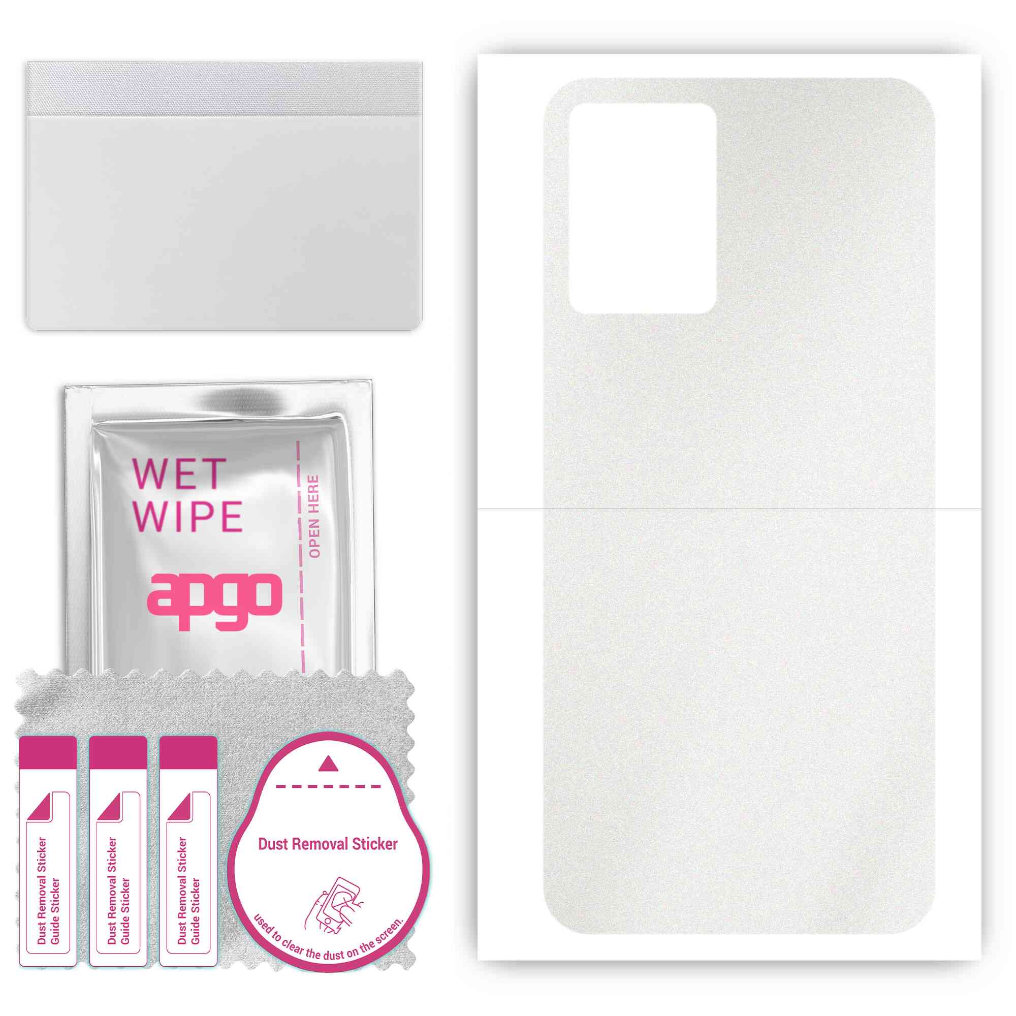 apgo Protective Skin Sticker for the back compatible with Vivo Y33S V2166A, Wrap Film, Foil, Vinyl - Pattern Matte Transparent
apgo Protective Skin Sticker for the back compatible with Vivo Y33S V2166A, Wrap Film, Foil, Vinyl - Pattern Matte Transparent