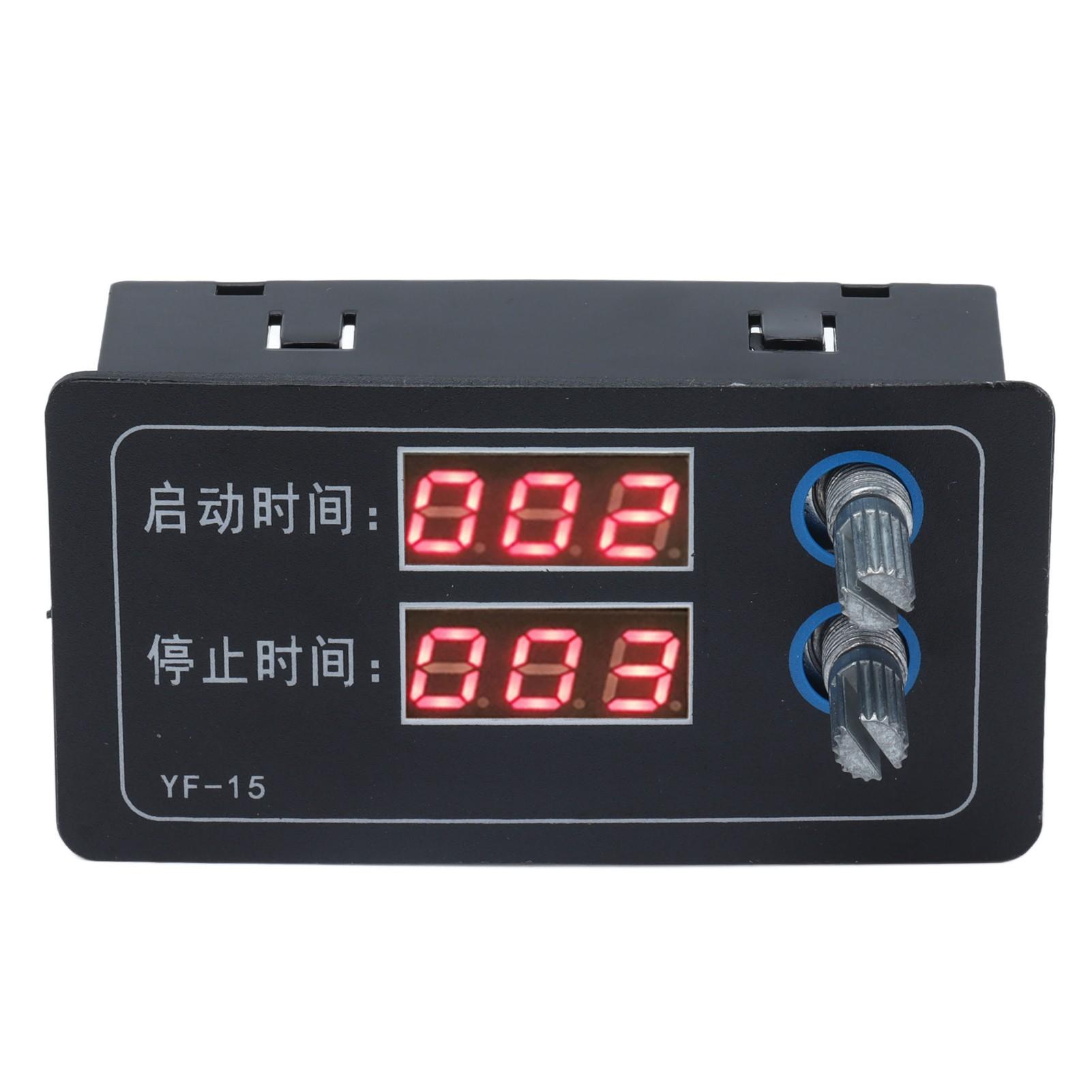 YF‑15 Digital Timer Delay Switch Motor Controller Module with LED Display for Generator
YF‑15 Digital Timer Delay Switch Motor Controller Module with LED Display for Generator