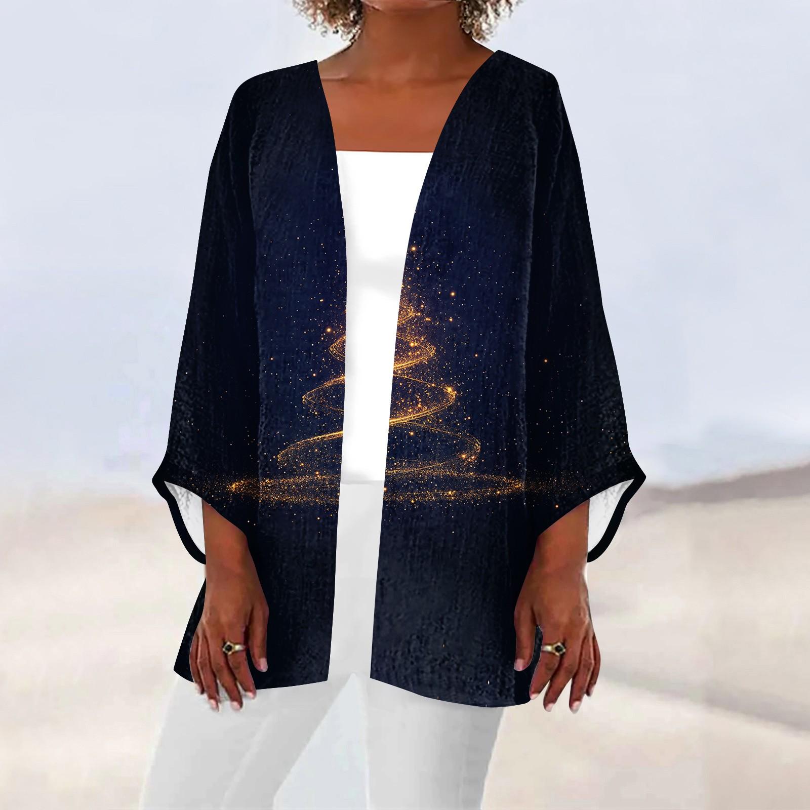 Жіночий повсякденний модний легкий жакет середньої довжини з принтом XXL Темно-синій
Жіночий повсякденний модний легкий жакет середньої довжини з принтом XXL Темно-синій