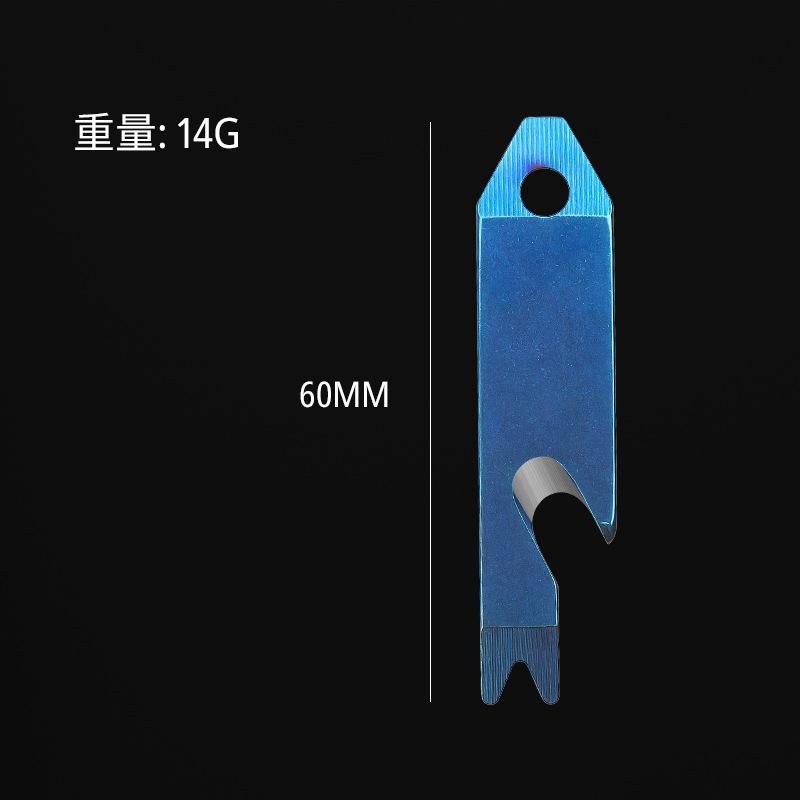 Mini Crowbar 420 Stainless Steel Nail Puller Flat-head Screwdriver Box Opener Line Cutter Multi-function Keychain Pendant Tools синий
Mini Crowbar 420 Stainless Steel Nail Puller Flat-head Screwdriver Box Opener Line Cutter Multi-function Keychain Pendant Tools синий