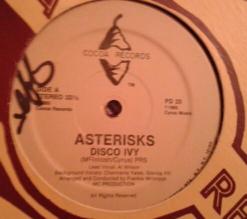 12inch Record ASTERISKS - Disco Ivy PD20 Cocoa Records 1985 US Reggae, Ska & Dub Used
12inch Record ASTERISKS - Disco Ivy PD20 Cocoa Records 1985 US Reggae, Ska & Dub Used