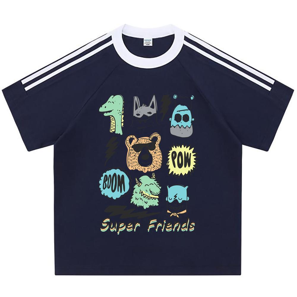 Kids 100% Cotton T-shirts Boys And Girls 200 GSM Cotton Tees bear Cartoon Print Child Tshirts 150 білий
Kids 100% Cotton T-shirts Boys And Girls 200 GSM Cotton Tees bear Cartoon Print Child Tshirts 150 білий