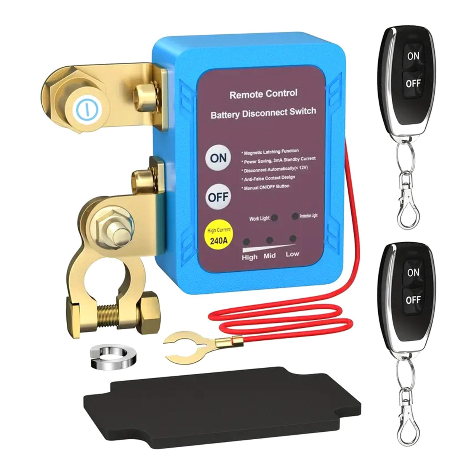 Car Battery Switch 12V Remote Battery Disconnect Switch Power Shut Switch Battery Switch Isolator Switch 1
Car Battery Switch 12V Remote Battery Disconnect Switch Power Shut Switch Battery Switch Isolator Switch 1