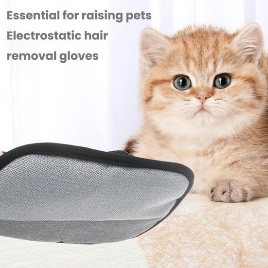 Electrostatic Pet Hair Removal Glove for Couch Bed Car Seat Reusable Hair Remover Mitt for Washing Deshedding Double Sided Grooming Glove for 2pcs
Electrostatic Pet Hair Removal Glove for Couch Bed Car Seat Reusable Hair Remover Mitt for Washing Deshedding Double Sided Grooming Glove for 2pcs