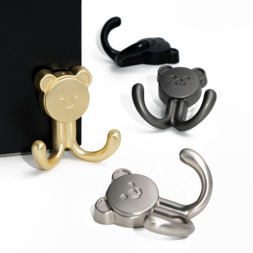 Bear shape Hanging Clothes Hook Rust-proof Wall Coat Rack Wall Hanging Hook Living Room style 1
Bear shape Hanging Clothes Hook Rust-proof Wall Coat Rack Wall Hanging Hook Living Room style 1