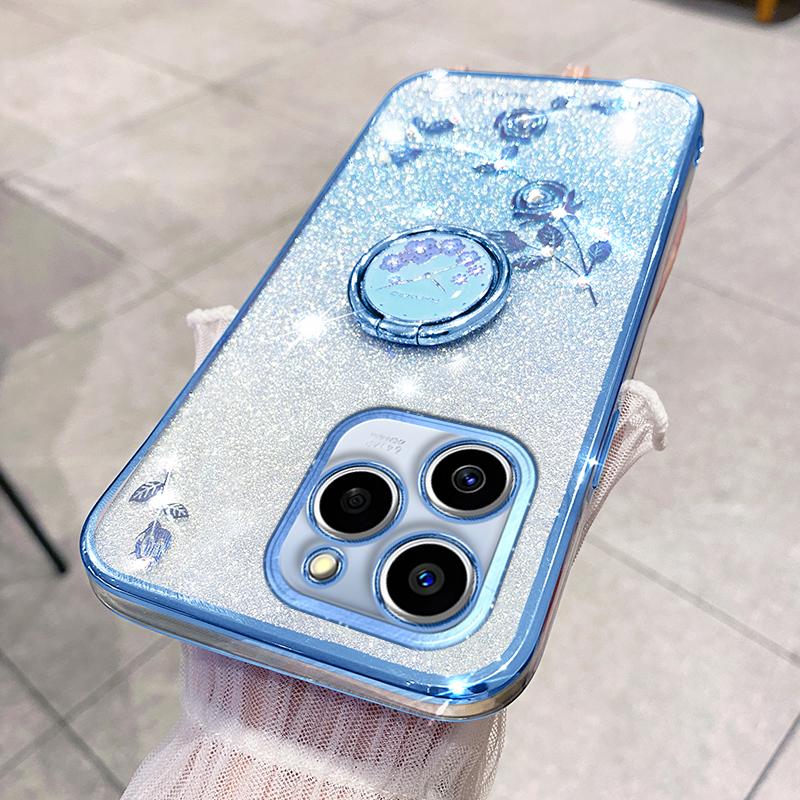 KADEM For Realme C61 4G/C63 4G Case Rhinestone Glitter TPU Kickstand Phone Cover Purple
KADEM For Realme C61 4G/C63 4G Case Rhinestone Glitter TPU Kickstand Phone Cover Purple