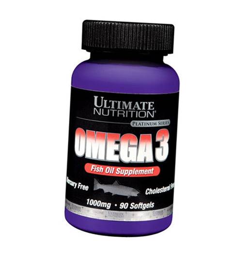 Fatty acids, Omega 3, Omega 3, Ultimate Nutrition (67090001) 90softgels
Fatty acids, Omega 3, Omega 3, Ultimate Nutrition (67090001) 90softgels
