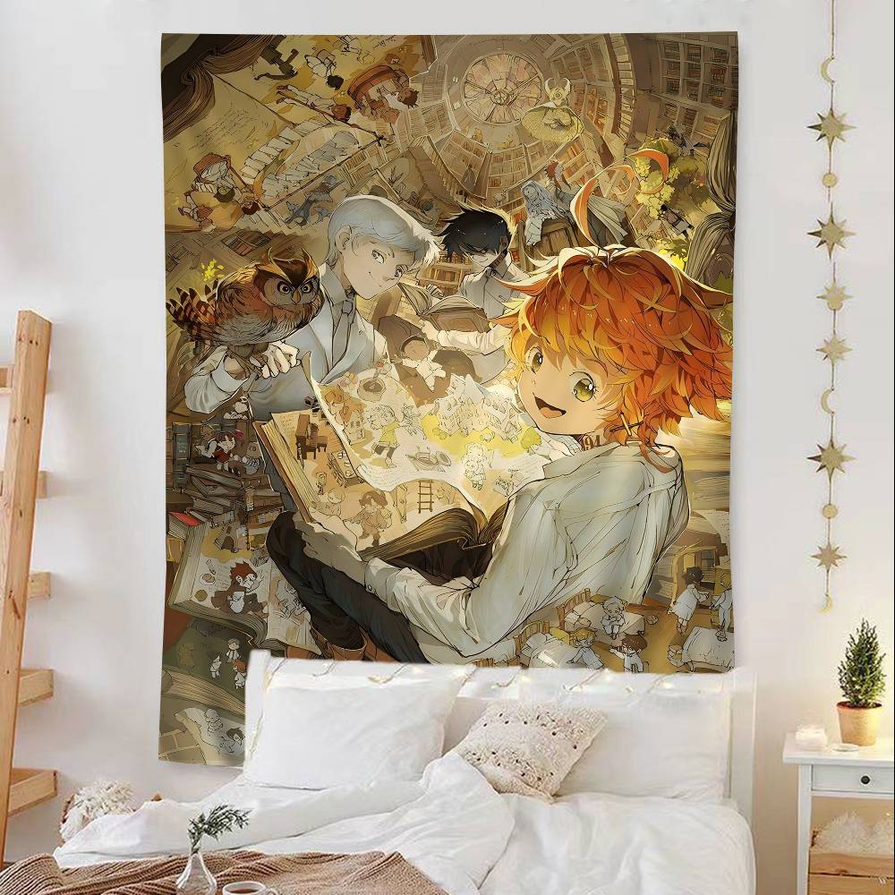 The PPromised NNeverland Anime Hanging Bohemian Tapestry Bohemian Wall Tapestries Mandala Kawaii Room Decor 74x94cm(29x37in)
The PPromised NNeverland Anime Hanging Bohemian Tapestry Bohemian Wall Tapestries Mandala Kawaii Room Decor 74x94cm(29x37in)