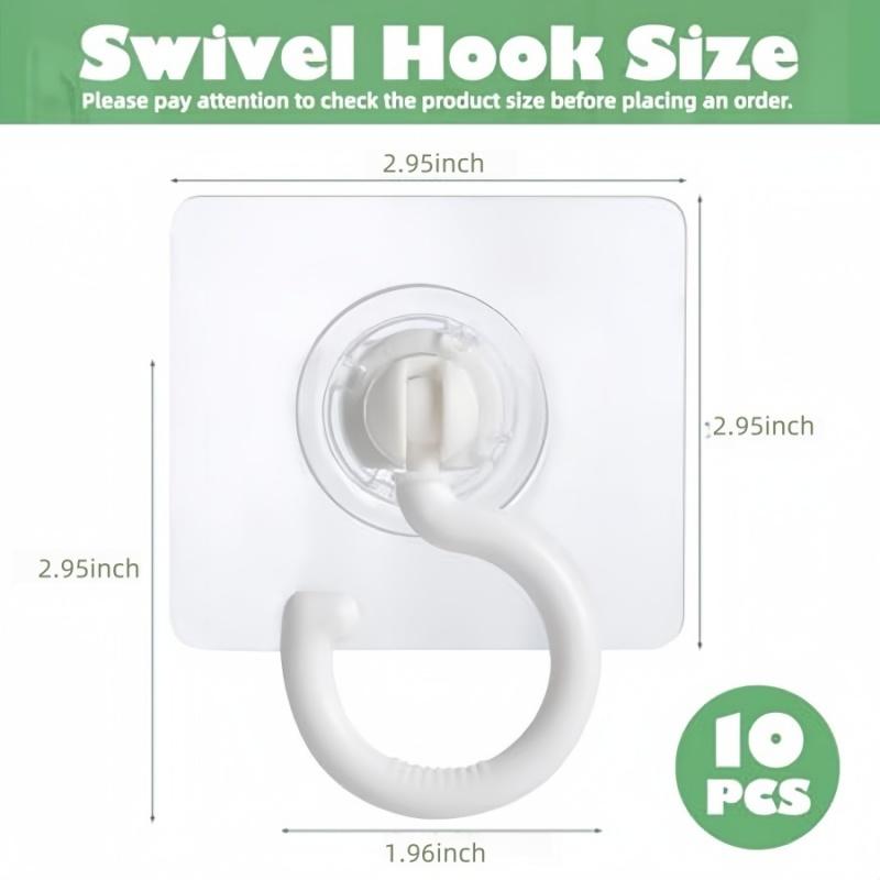 strong adhesive swivel hooks suitable for kitchen, ceiling, bathroom, home and office hanging keys coats towels 5pcs белый
strong adhesive swivel hooks suitable for kitchen, ceiling, bathroom, home and office hanging keys coats towels 5pcs белый
