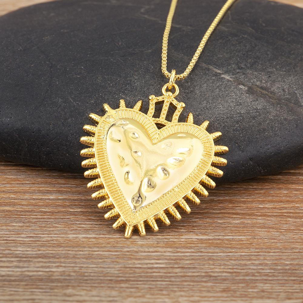 Nidin Hot Sale Classic Heart Shape Shine Zircon Pendant Necklace For Women Elegant Aesthetic Clavicle Chain Jewelry Accessories
Nidin Hot Sale Classic Heart Shape Shine Zircon Pendant Necklace For Women Elegant Aesthetic Clavicle Chain Jewelry Accessories
