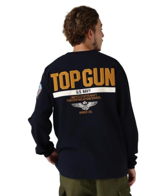 AVIREX LONG SLEEVE T-SHIRT TOPGUN XL navy
AVIREX LONG SLEEVE T-SHIRT TOPGUN XL navy