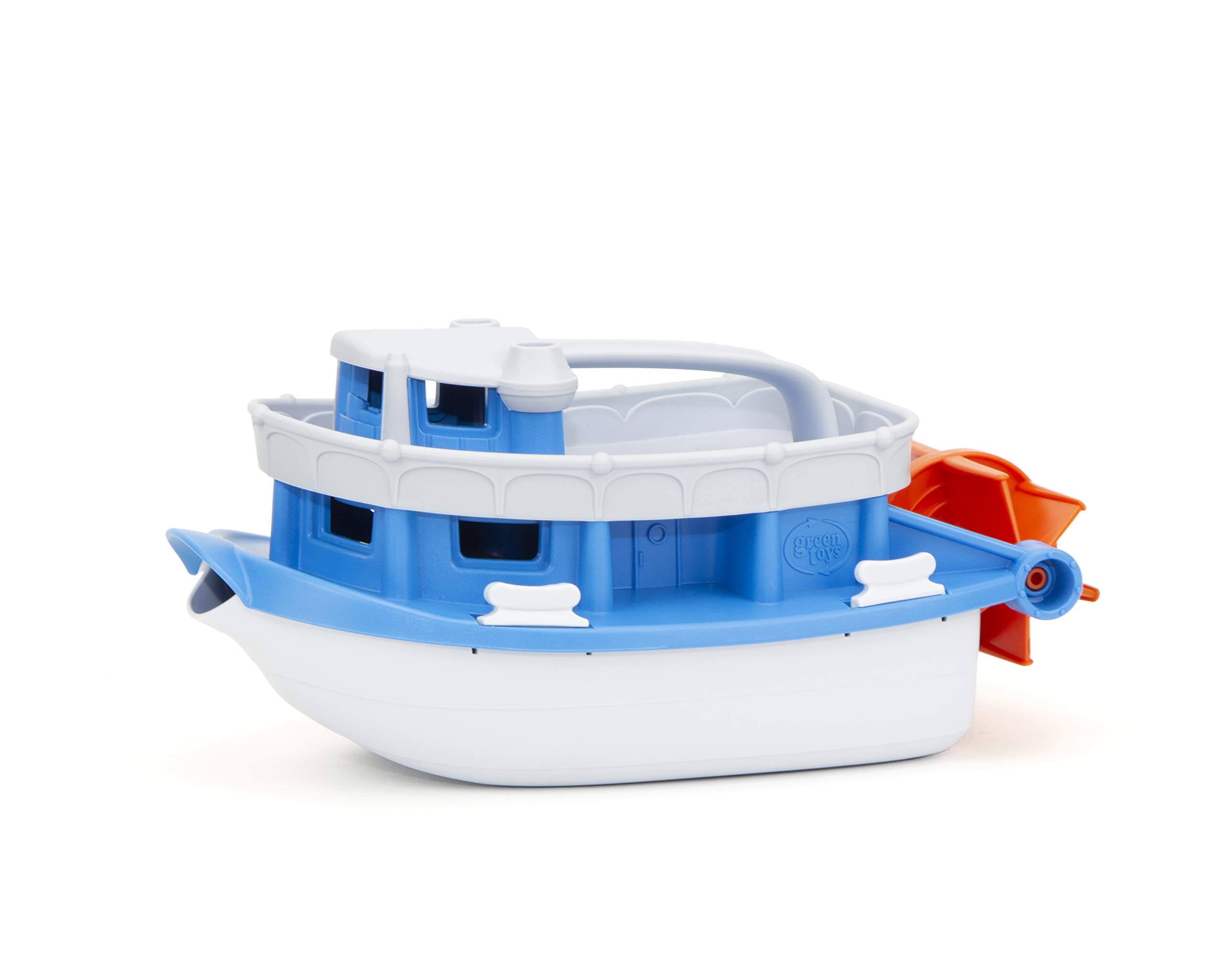 Green Toys Paddle Boat BlueGray - Pretend Play, Motor Skills, Kids Bath Toy, Floating Pouring Vehicle, BPA-Free, Phthalate-Free PVC, Dishwasher Safe,
Green Toys Paddle Boat BlueGray - Pretend Play, Motor Skills, Kids Bath Toy, Floating Pouring Vehicle, BPA-Free, Phthalate-Free PVC, Dishwasher Safe,