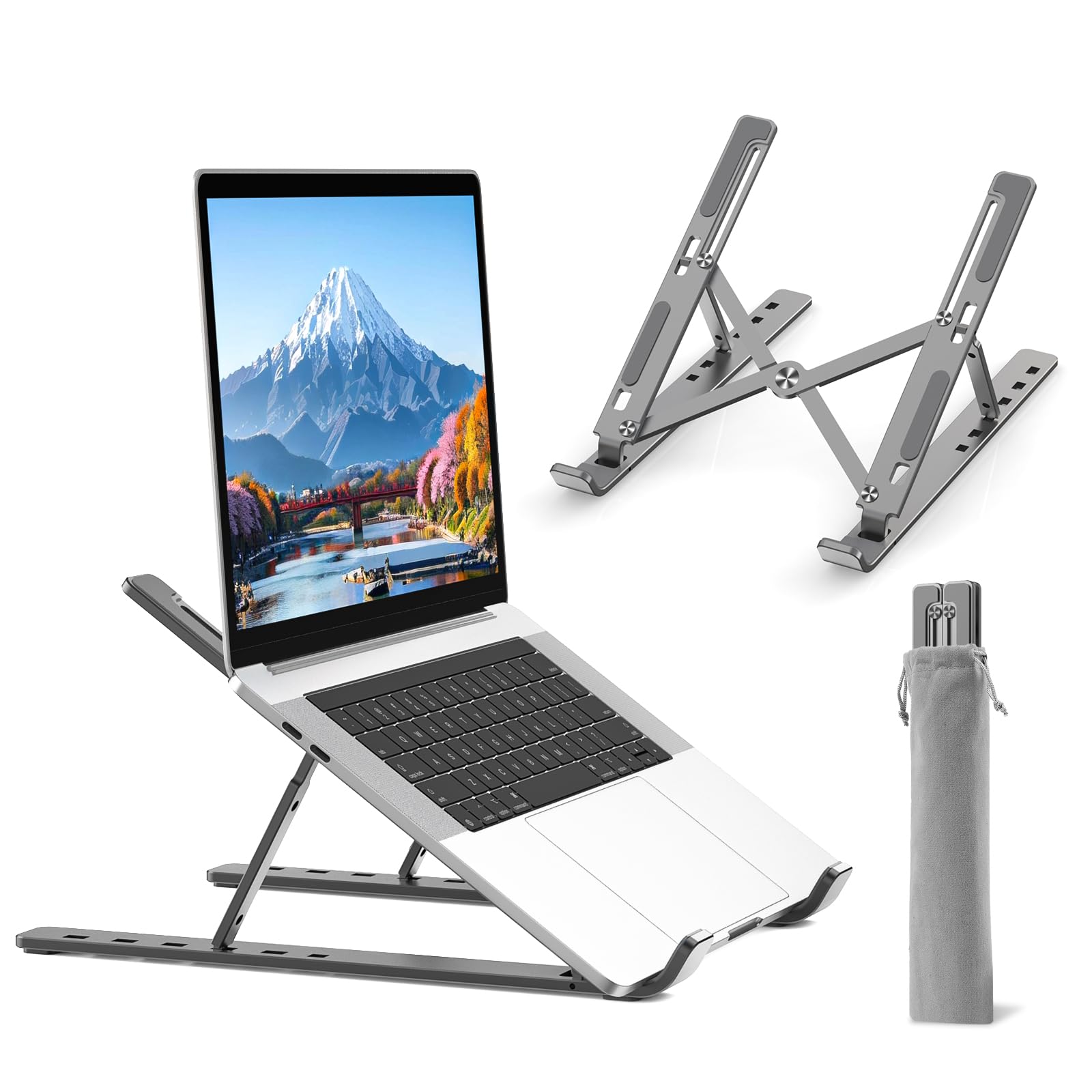 BoYata Laptop PC iPad Laptop Book 6 Levels Heat Aluminum Compatible with Devices up to Work from Storage Bag Gray Stand, Stand, Stand, Foldable, серый
BoYata Laptop PC iPad Laptop Book 6 Levels Heat Aluminum Compatible with Devices up to Work from Storage Bag Gray Stand, Stand, Stand, Foldable, серый