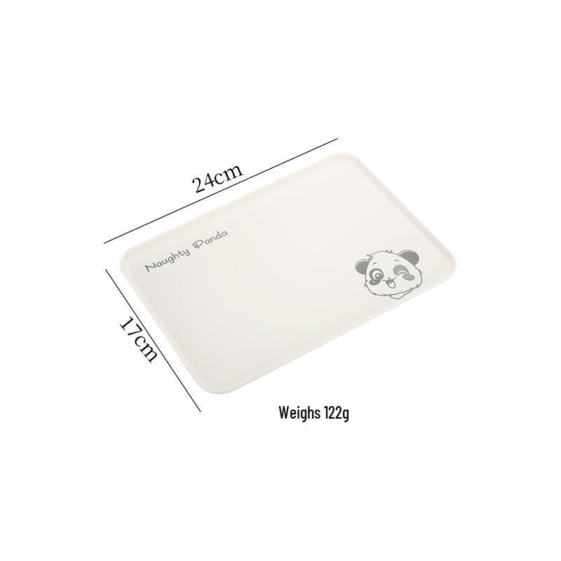 Creamy Cartoon Panda Rectangular Dessert Tray
Creamy Cartoon Panda Rectangular Dessert Tray