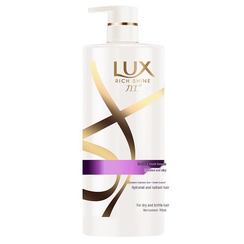 LUX Soft & Bright Fragrance Shampoo 750ml
LUX Soft & Bright Fragrance Shampoo 750ml
