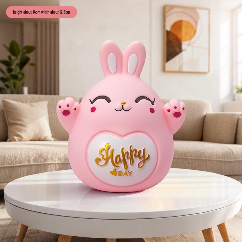 Pink Cartoon Horse Vinyl Piggy Bank - Children s Creative Desktop Ornament
Pink Cartoon Horse Vinyl Piggy Bank - Children s Creative Desktop Ornament