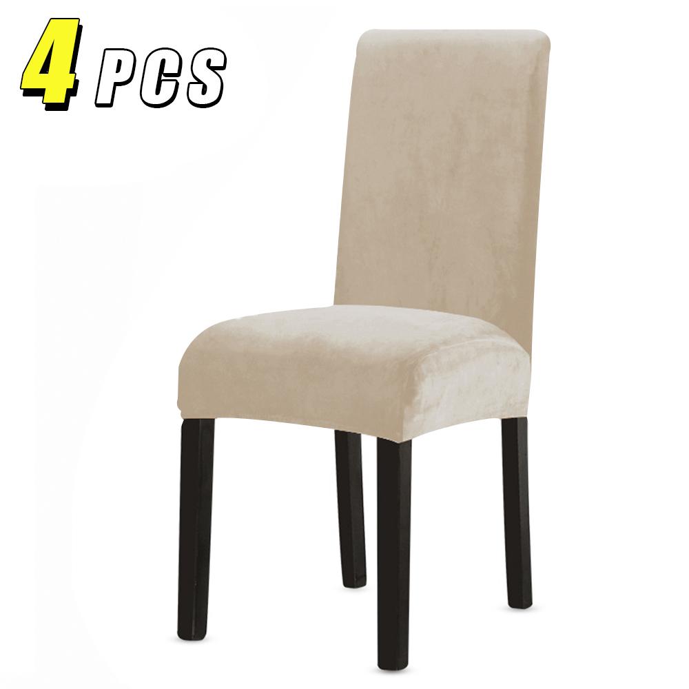 4pcs Velvet Soft Dining Chair Covers Elastic Chair Slipcovers Protectors Thick Solid Color Chair Slipcover Restaurant Kitchen 4pcs
4pcs Velvet Soft Dining Chair Covers Elastic Chair Slipcovers Protectors Thick Solid Color Chair Slipcover Restaurant Kitchen 4pcs