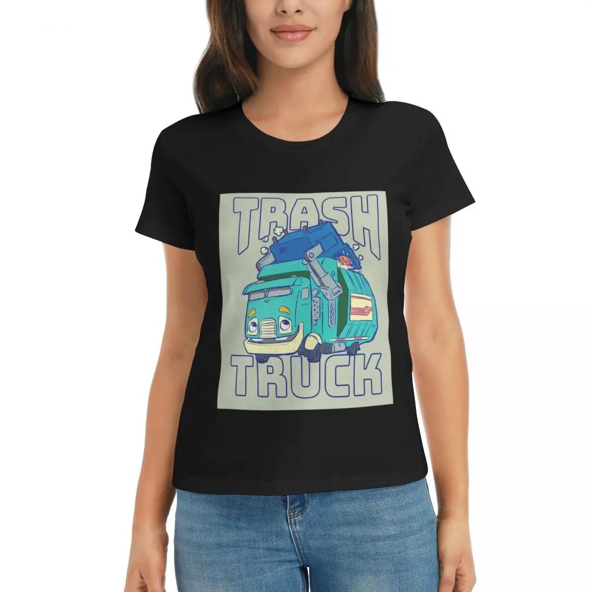 Women TShirt Trash Truck Cartoon Netflix Summer Short Sleeve Tees Round Neck Cotton T Shirts Clothes Tops Streetwear 4XL
Women TShirt Trash Truck Cartoon Netflix Summer Short Sleeve Tees Round Neck Cotton T Shirts Clothes Tops Streetwear 4XL