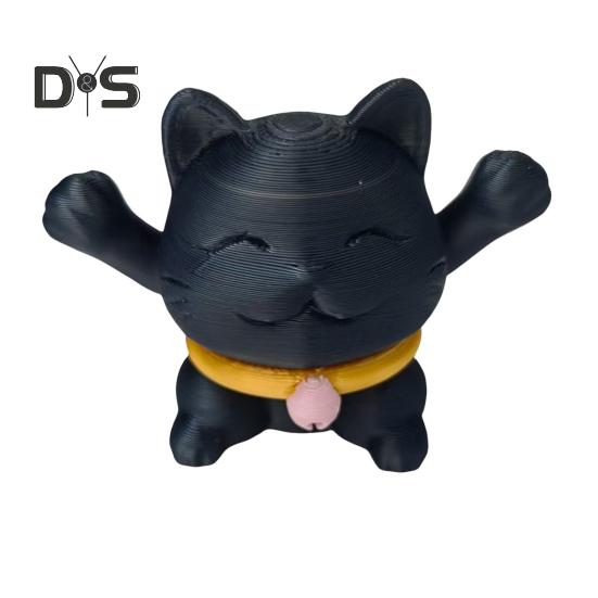 3D-печатная телескопическая фигурка кошки, мини-фигурка кошки Фортуны, имитация модели животного, игрушка для домашнего офиса, книжной полки, украшения рабочего стола, орнамент чёрный
3D-печатная телескопическая фигурка кошки, мини-фигурка кошки Фортуны, имитация модели животного, игрушка для домашнего офиса, книжной полки, украшения рабочего стола, орнамент чёрный