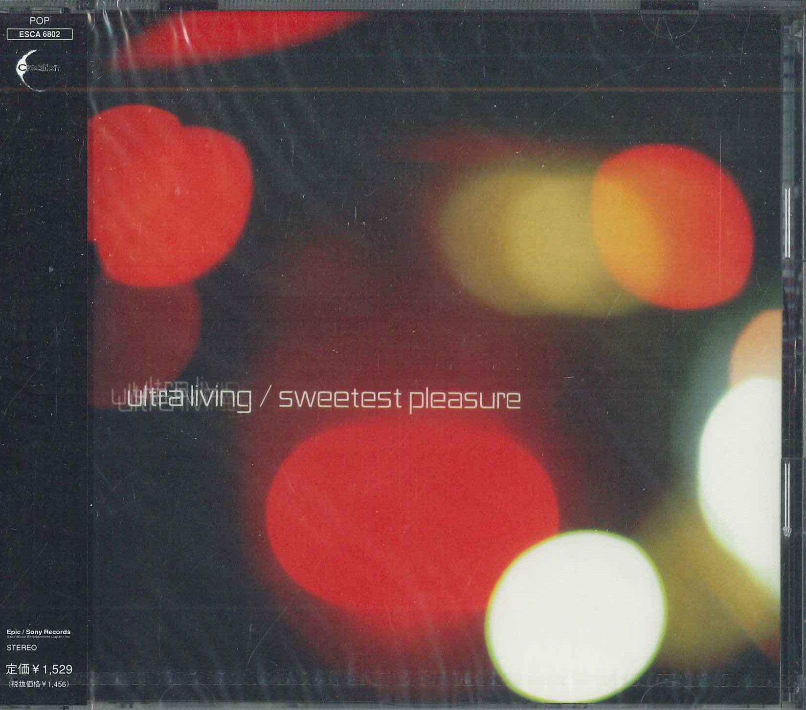 CD ULTRA LIVING - Sweetest Pleasu ESCA6802PROMO Creation Record 1997 Japan Obi Dance & Electronica Used
CD ULTRA LIVING - Sweetest Pleasu ESCA6802PROMO Creation Record 1997 Japan Obi Dance & Electronica Used