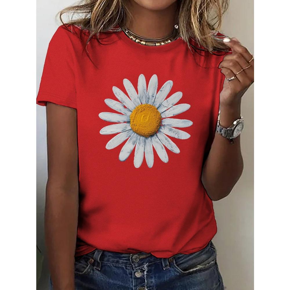 Peaceful Daisy Flower Graphic Pure Harajuku Short Sleeve Casual Women s T-shirt Clothing Street Tops Tees Clothes 3XL
Peaceful Daisy Flower Graphic Pure Harajuku Short Sleeve Casual Women s T-shirt Clothing Street Tops Tees Clothes 3XL