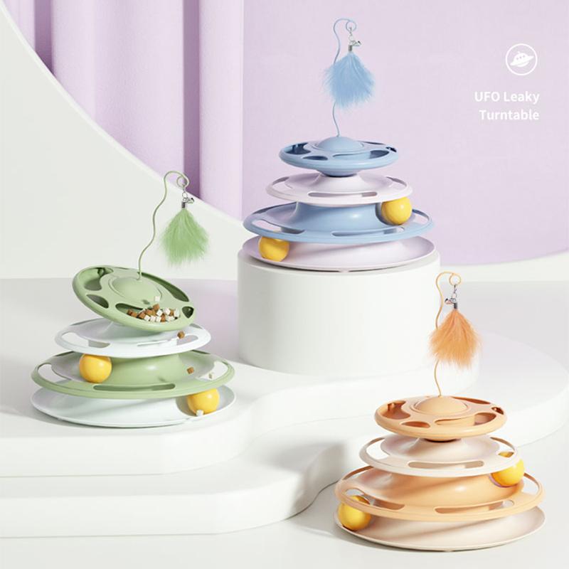 HOOPET Cat Toys Cats Self-hilarity Relief Amusement Plate Kitten Tower Tracks Disc Cat Intelligence Pet Toy
HOOPET Cat Toys Cats Self-hilarity Relief Amusement Plate Kitten Tower Tracks Disc Cat Intelligence Pet Toy