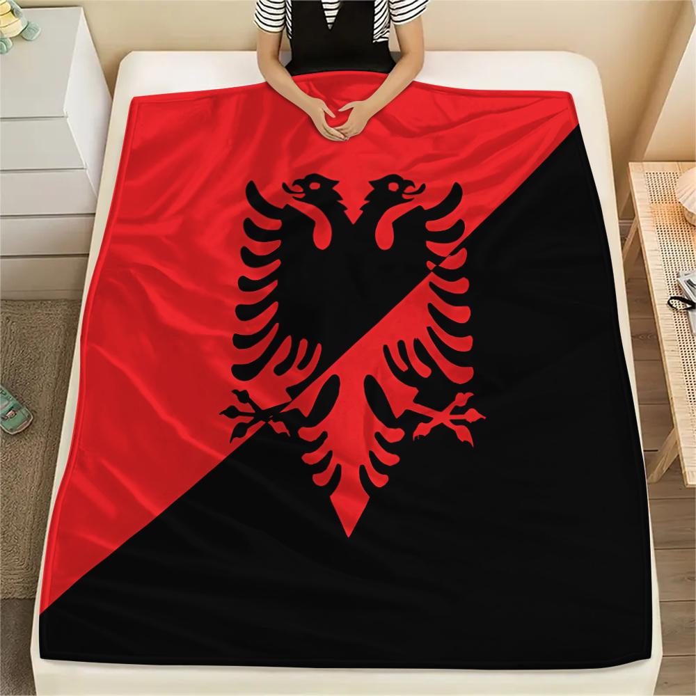 1PC Republic of Albania Print Flannel Blanket, High quality All Seasons, Home Decor, Warmth and Comfort, Perfect for Christmas Gifts 80cm x 120cm
1PC Republic of Albania Print Flannel Blanket, High quality All Seasons, Home Decor, Warmth and Comfort, Perfect for Christmas Gifts 80cm x 120cm