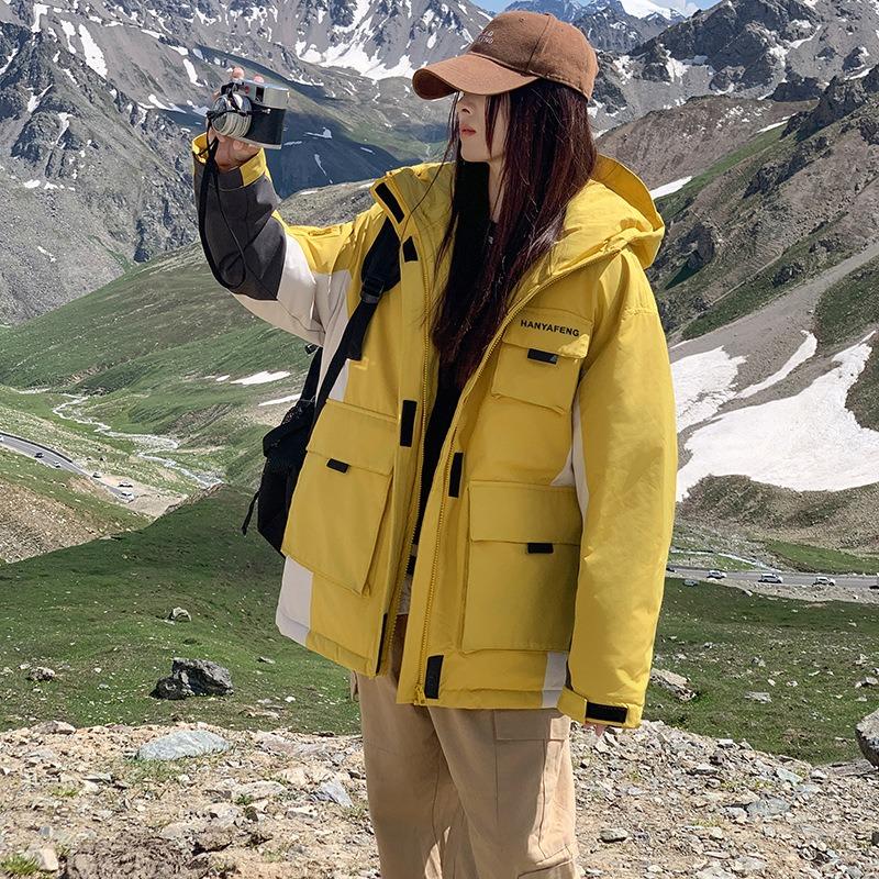 Autumn and Winter Men s and Women s Jackets Padded Jackets Women s Loose Casual Outdoor Tooling Padded Jackets Thickened Padded Jackets S жёлтый
Autumn and Winter Men s and Women s Jackets Padded Jackets Women s Loose Casual Outdoor Tooling Padded Jackets Thickened Padded Jackets S жёлтый