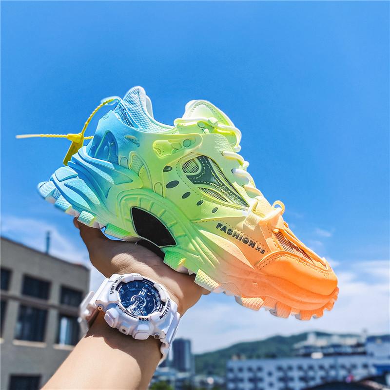 Spring new products men s dad shoes breathable heightening shoes men s fashion sports casual shoes soft sole comfortable shoes 39 разноцветный
Spring new products men s dad shoes breathable heightening shoes men s fashion sports casual shoes soft sole comfortable shoes 39 разноцветный