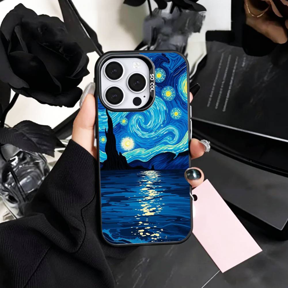 V-Van G-Gogh The Starry Night Phone Case For iPhone17,16,15,14,13,12,11 Plus,Pro Max Colored Silver Plated Inside Cover iPhone13PROMAX
V-Van G-Gogh The Starry Night Phone Case For iPhone17,16,15,14,13,12,11 Plus,Pro Max Colored Silver Plated Inside Cover iPhone13PROMAX