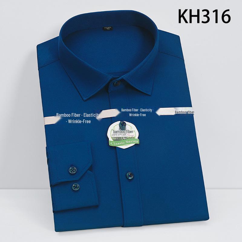 Men s Bamboo Fiber Four Seasons Long-Sleeve Business Shirt (No Pockets) 43
Men s Bamboo Fiber Four Seasons Long-Sleeve Business Shirt (No Pockets) 43