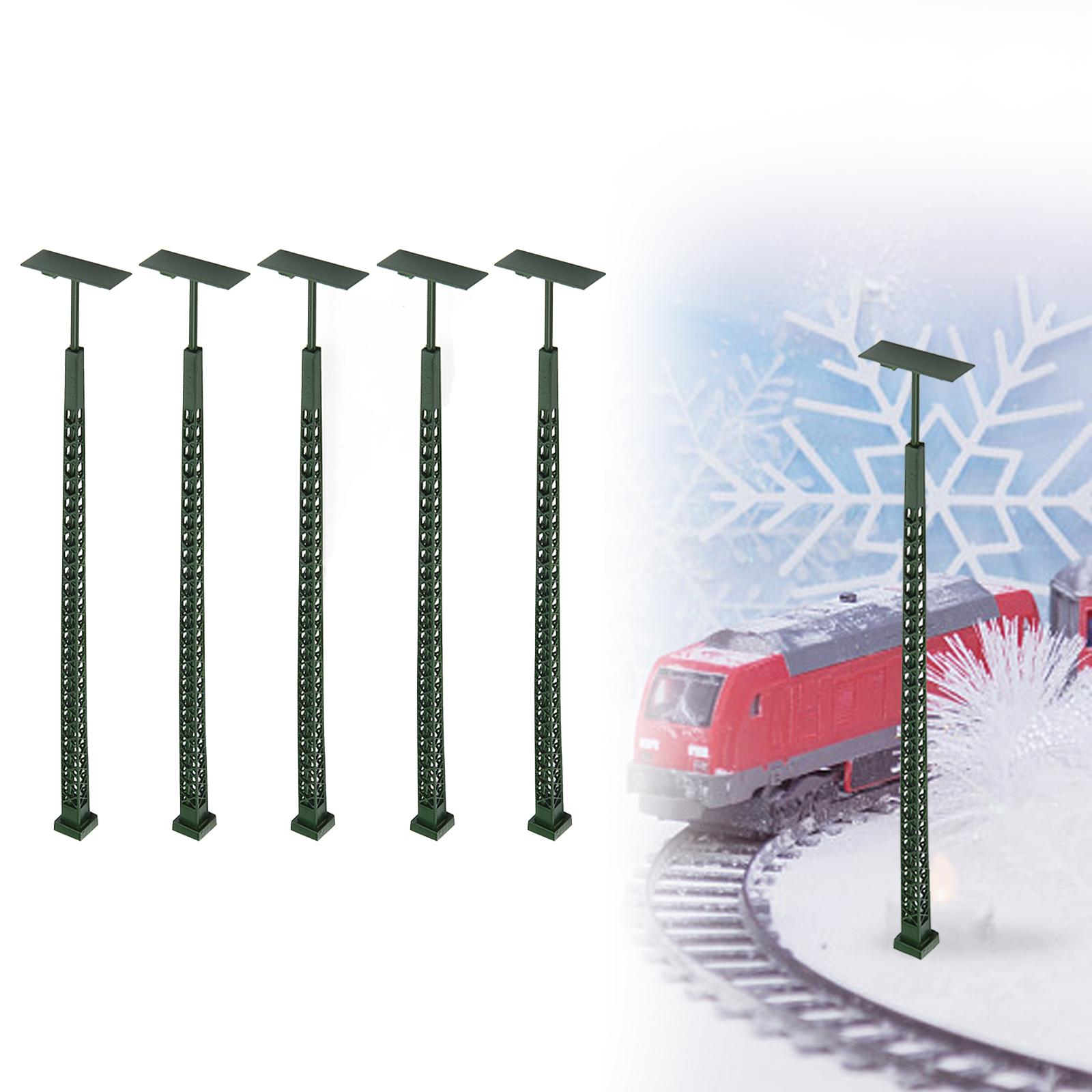 5шт 1: 87 Подходит для модели железнодорожного освещения H0 Gauge Mast Light Gauge H0 Light Layout Model Building In Stock
5шт 1: 87 Подходит для модели железнодорожного освещения H0 Gauge Mast Light Gauge H0 Light Layout Model Building In Stock