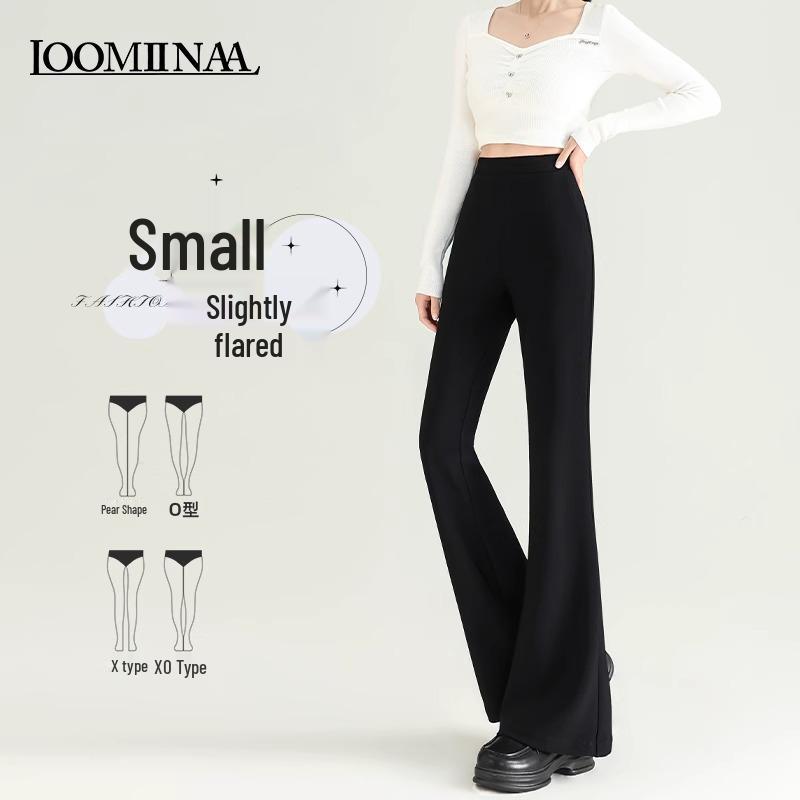 New Spring 2025 High-Waisted Micro-Flare Trousers for Petite Women: Slimming, Height-Enhancing, with Elegant Drape 2XL for 131-145 lbs
New Spring 2025 High-Waisted Micro-Flare Trousers for Petite Women: Slimming, Height-Enhancing, with Elegant Drape 2XL for 131-145 lbs