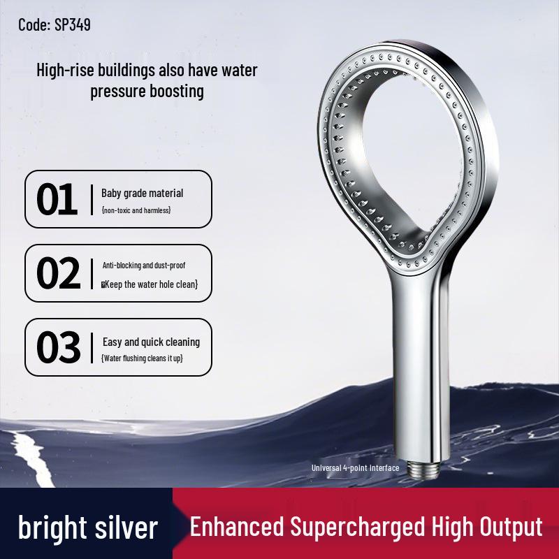 Pressurized Hollow Bathing Rain Shower Head for Home Bathroom Water Heater
Pressurized Hollow Bathing Rain Shower Head for Home Bathroom Water Heater