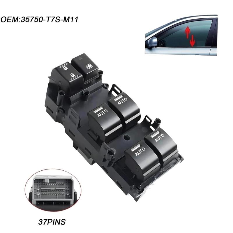 35750-T7S-M11 LHD Electric Power Master Window Lifter Control Switch For Honda Civic 2011~2017 Car Accessories 35750T7SM11
35750-T7S-M11 LHD Electric Power Master Window Lifter Control Switch For Honda Civic 2011~2017 Car Accessories 35750T7SM11