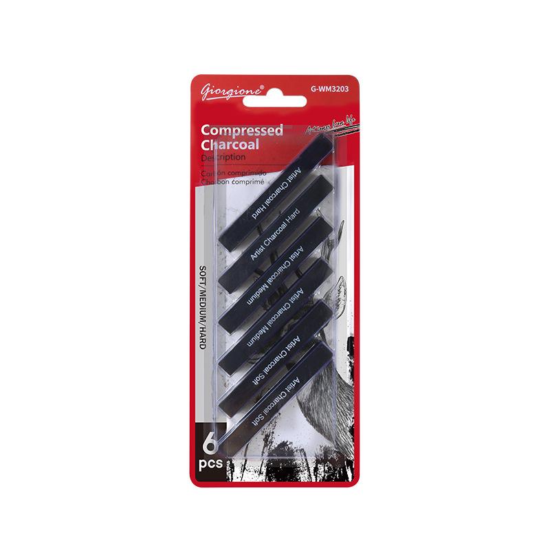 Giorgione Rectangular Compressed Charcoal Stick for Sketching and Drawing чёрный
Giorgione Rectangular Compressed Charcoal Stick for Sketching and Drawing чёрный