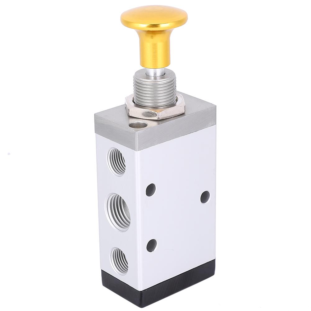 Manual Valve Two Position Five Way Hand Valve G1 8 Inch Exhaust G1 4 Inch Inlet & Outlet
Manual Valve Two Position Five Way Hand Valve G1 8 Inch Exhaust G1 4 Inch Inlet & Outlet