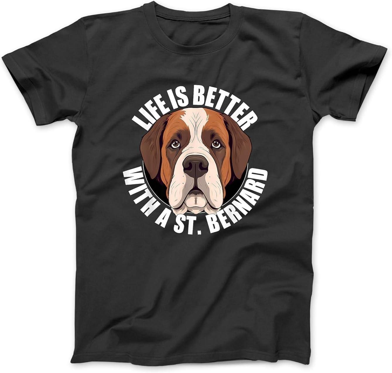 Saint Bernard Lover Life is Better with St XXXXXL чорний
Saint Bernard Lover Life is Better with St XXXXXL чорний